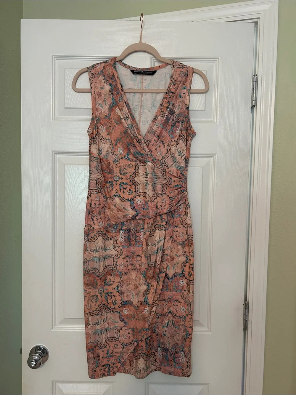 Peruvian Connection Halcyon Dress in Blush